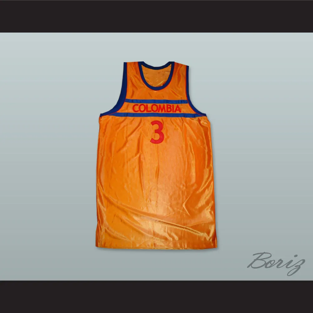 Colombia 3 Basketball Jersey