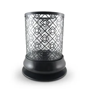 Diamond Hurricane Candle Holder w/ base