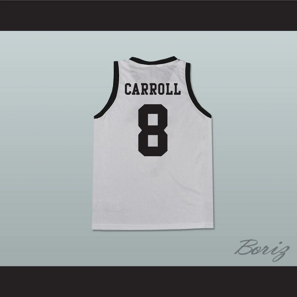 Leonardo DiCaprio Jim Carroll 8 St Vitus Cardinals Light Gray Basketball Jersey from The Basketball Diaries