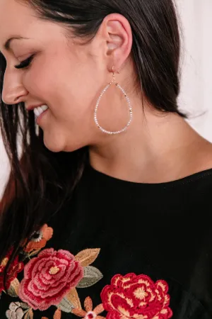Magic Touch Earrings In Soft Opal