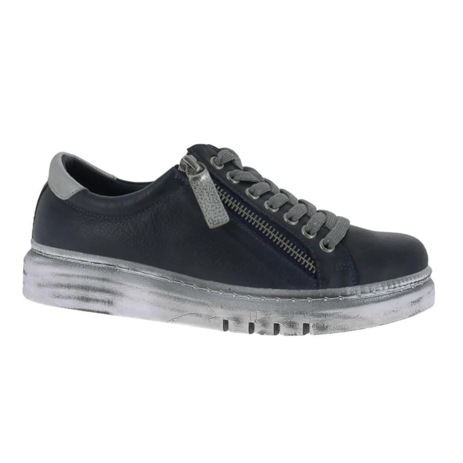 Navy/Silver Tatter Sneaker - RS3