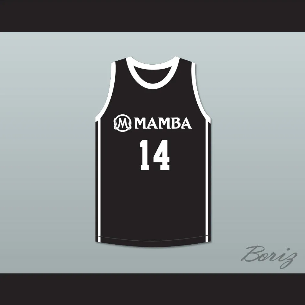 Payton Chester 14 Mamba Ballers Black Basketball Jersey Version 2