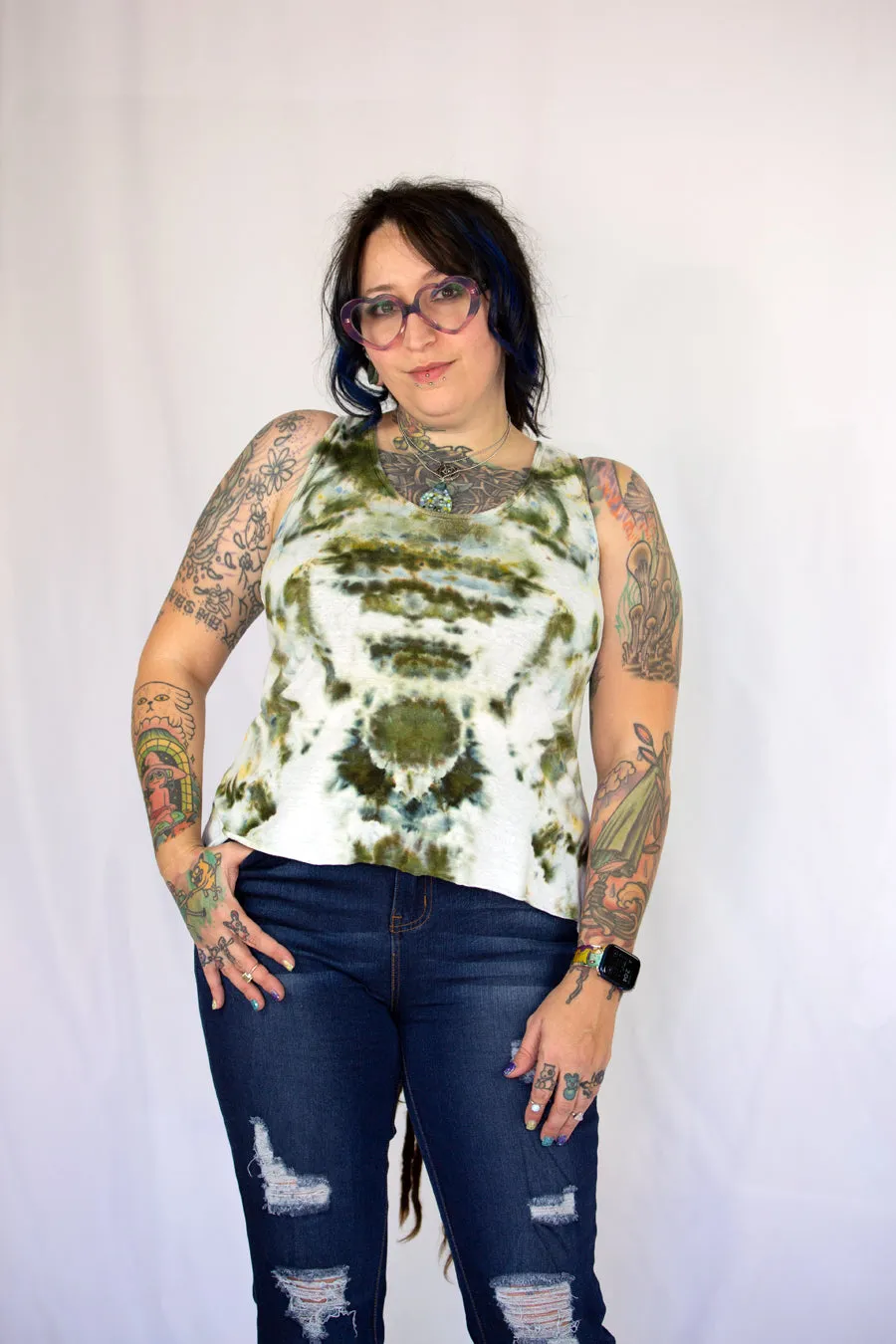 Racer Back Hemp Tank Top