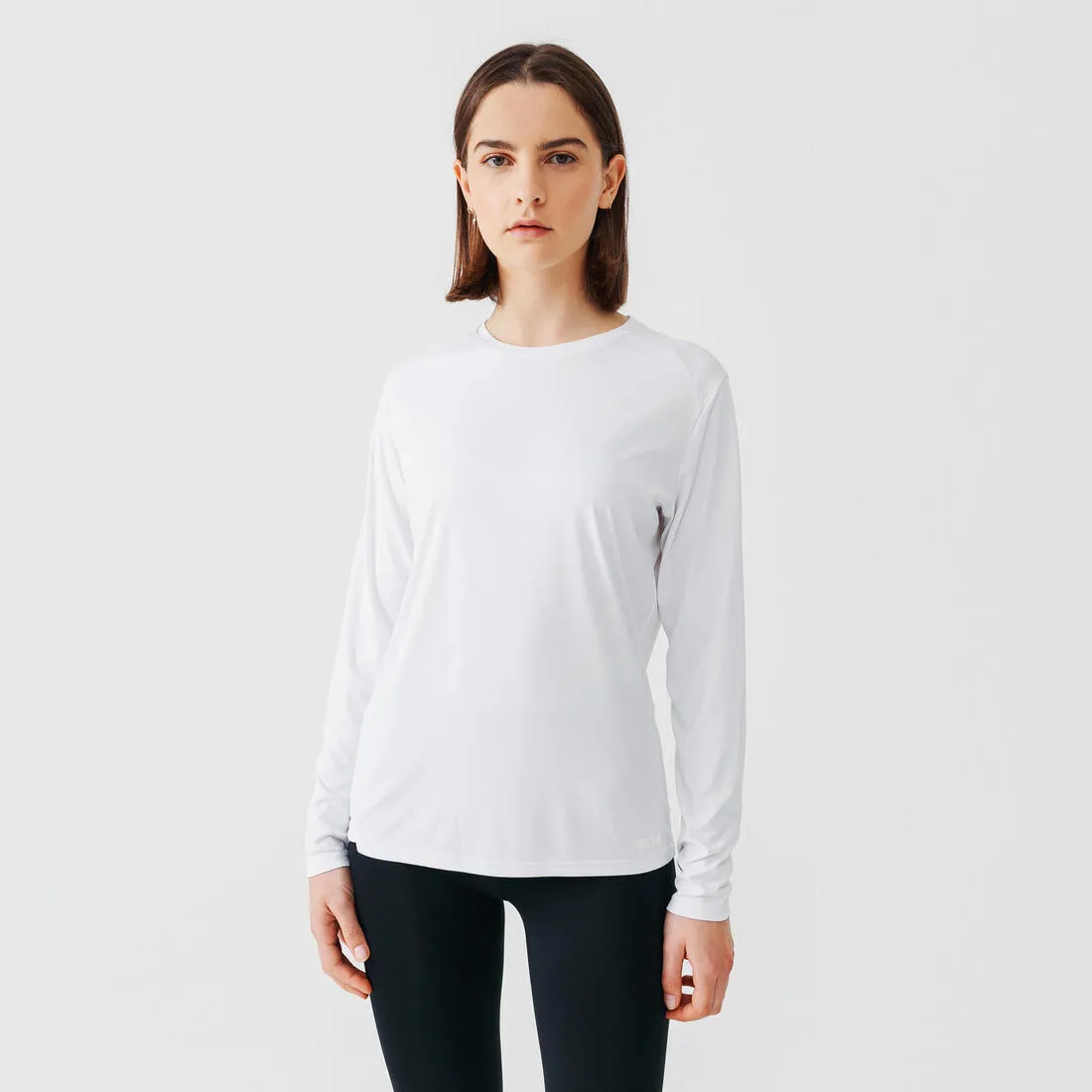 T-shirt manches longues running femme - sun protect