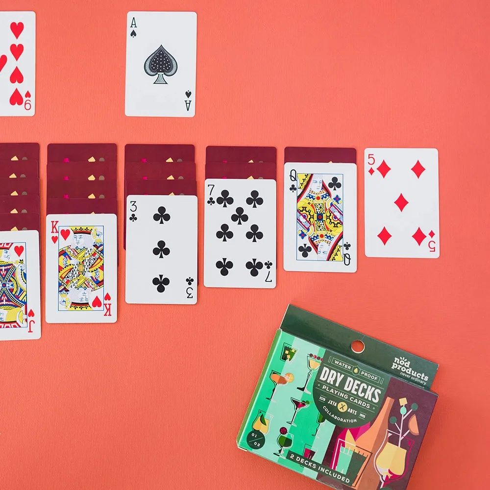The Dry Decks Waterproof Playing Card SET - Various Styles