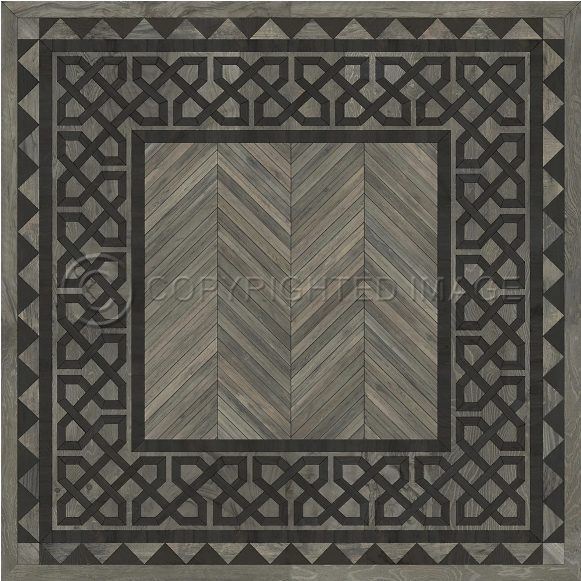 Wood Artisanry University "Columbia" Vinyl Floorcloth - Spicher & Co.